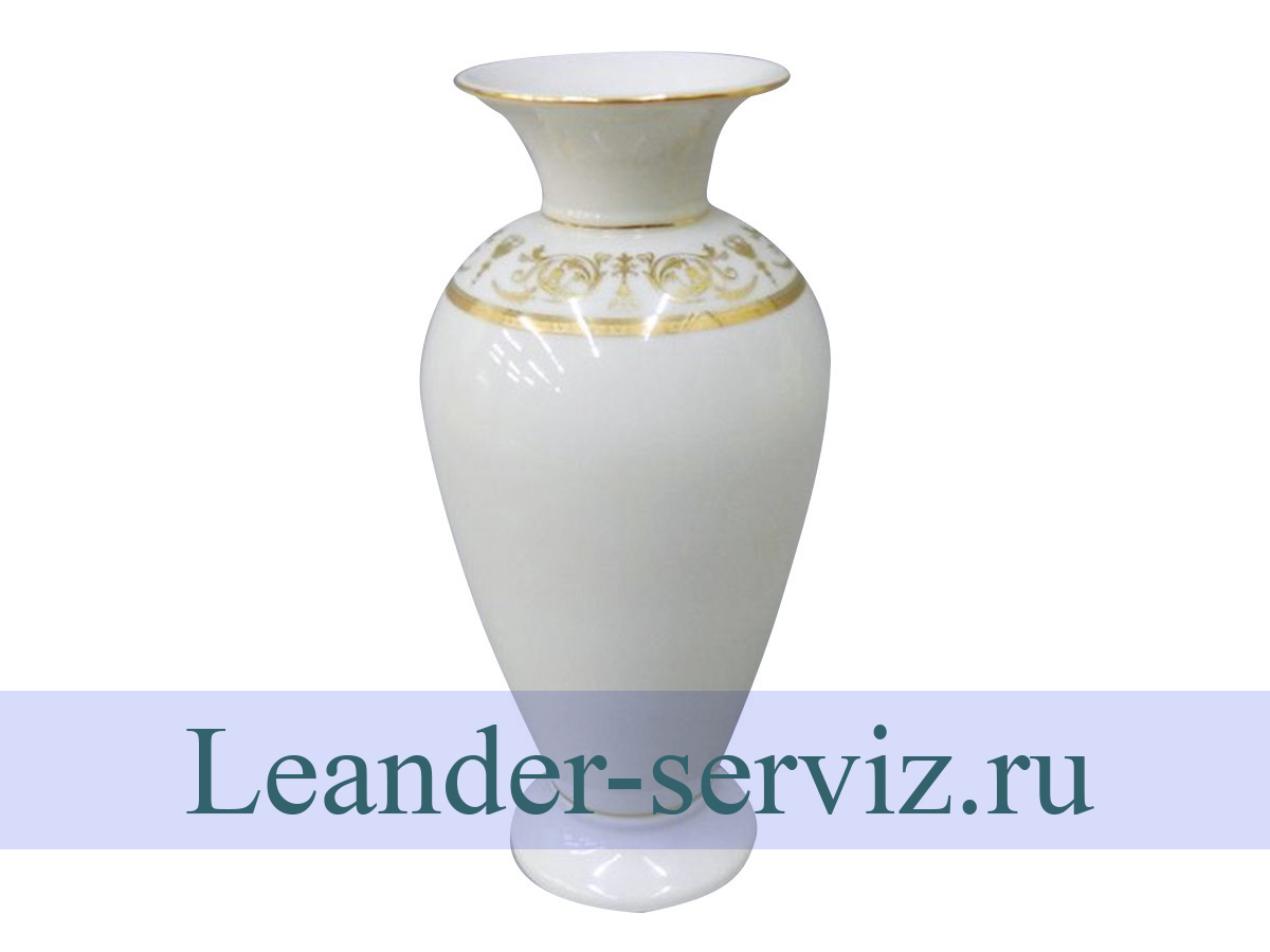 картинка Ваза 30 см, Соната, Золотой Орнамент 19118225-1373 Leander от интернет-магазина Leander Serviz