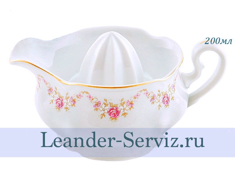 картинка Отжим для лимона 200 мл Соната (Sonata), Мелкие цветы 03116211-0158 Leander от интернет-магазина Leander Serviz
