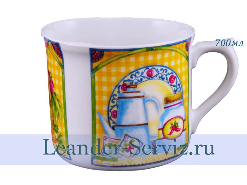картинка Кружка 700 мл, Чайные мотивы 20114015-080M Leander от интернет-магазина Leander Serviz