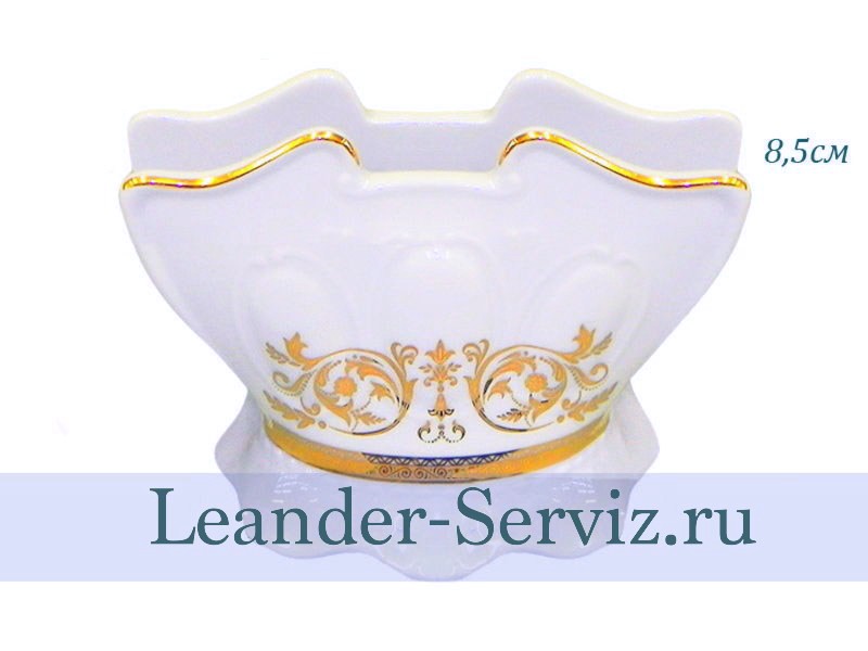 картинка Салфетница 8,5 см Соната (Sonata), Золотой орнамент 07114621-1373 Leander от интернет-магазина Leander Serviz