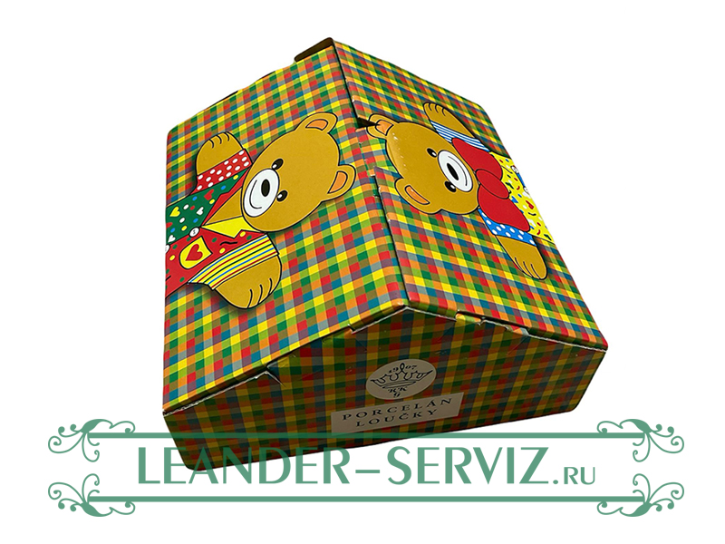 картинка Детский набор 3 предмета, Львенок 02130112-237E Leander от интернет-магазина Leander Serviz