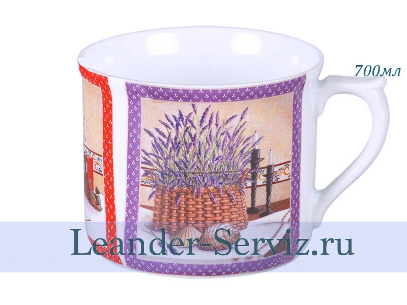 картинка Кружка 700 мл, Луговые цветы 20114015-142C Leander от интернет-магазина Leander Serviz