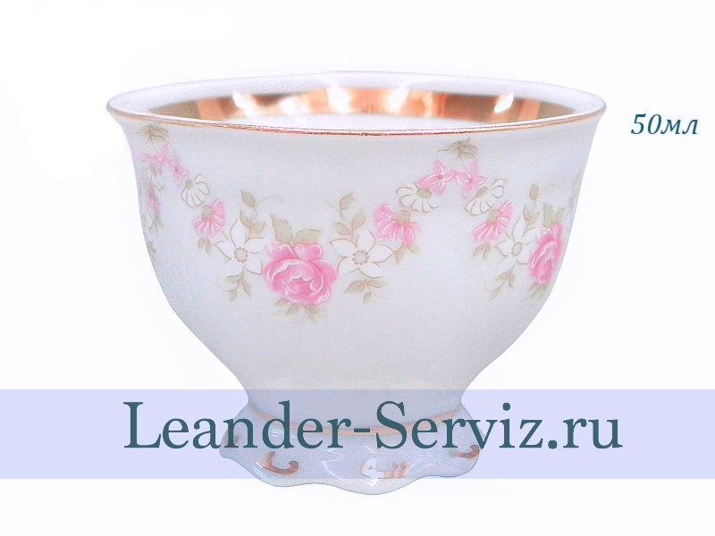 картинка Емкость для меда и джема 50 мл Соната (Sonata), Мелкие цветы 07114912-0158 Leander от интернет-магазина Leander Serviz