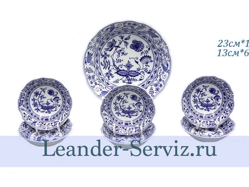 картинка Набор салатников 7 предметов Мэри-Энн (Mary-Anne), Гжель 03161416-0055 Leander от интернет-магазина Leander Serviz