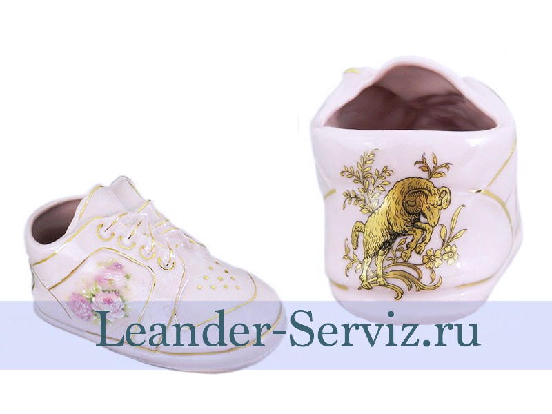 картинка Ботиночек Знаки зодиака, Овен, Розовый 20218723-C100 Leander от интернет-магазина Leander Serviz