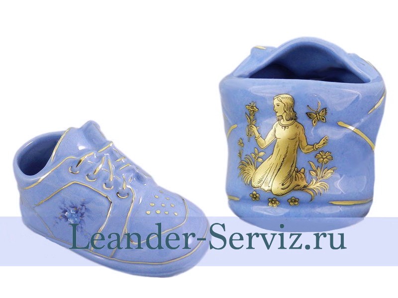 картинка Ботиночек Знаки зодиака, Дева, Голубой 20318723-H100 Leander от интернет-магазина Leander Serviz