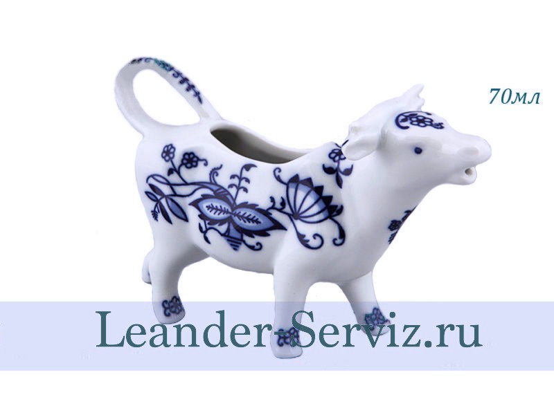 картинка Сливочник- корова 70 мл Мэри-Энн (Mary-Anne), Гжель 21110813-0055 Leander от интернет-магазина Leander Serviz