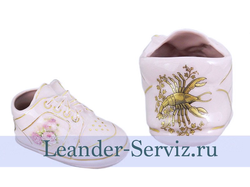 картинка Ботиночек Знаки зодиака, Рак, Розовый 20218723-F100 Leander от интернет-магазина Leander Serviz