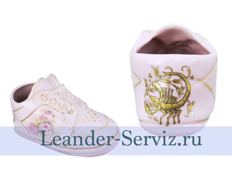 картинка Ботиночек Знаки зодиака, Скорпион, Розовый 20218723-J100 Leander от интернет-магазина Leander Serviz
