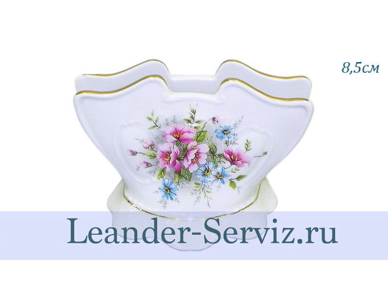картинка Салфетница 8,5 см Соната (Sonata), Розовые цветы 07114621-0013 Leander от интернет-магазина Leander Serviz