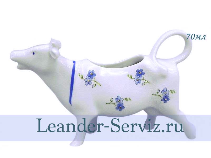 картинка Сливочник- корова 70 мл Мэри-Энн (Mary-Anne), Синие цветы 21110813-0887 Leander от интернет-магазина Leander Serviz