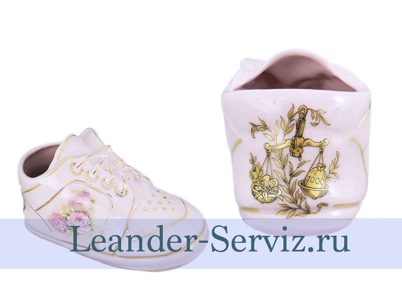 картинка Ботиночек Знаки зодиака, Весы, Розовый 20218723-I100 Leander от интернет-магазина Leander Serviz