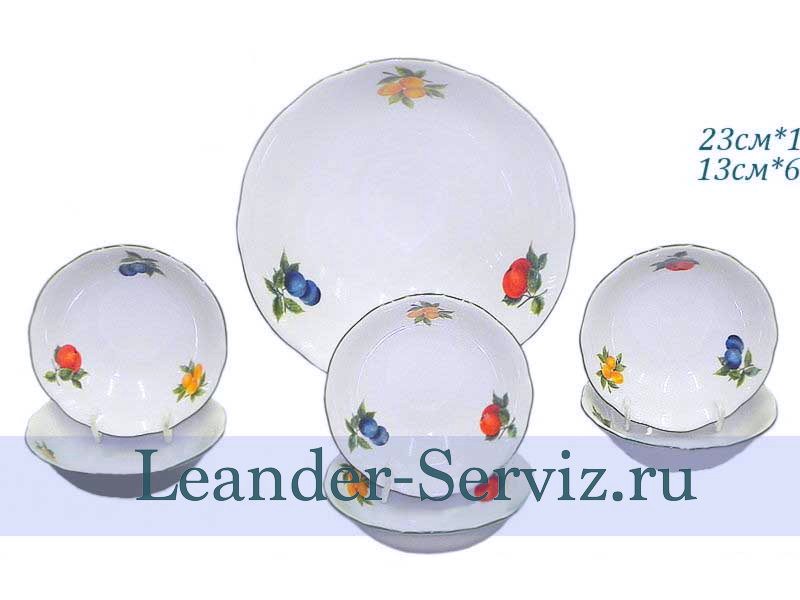 картинка Набор салатников 7 предметов Мэри-Энн (Mary-Anne), Фруктовый сад 03161416-080H Leander от интернет-магазина Leander Serviz
