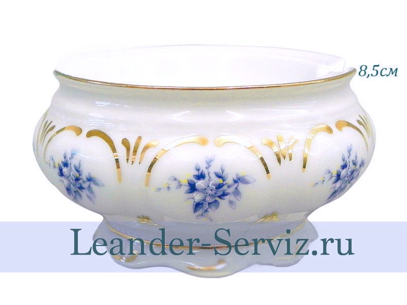 картинка Пепельница 8,5 см Соната, Голубые цветы 07114813-0009 Leander от интернет-магазина Leander Serviz